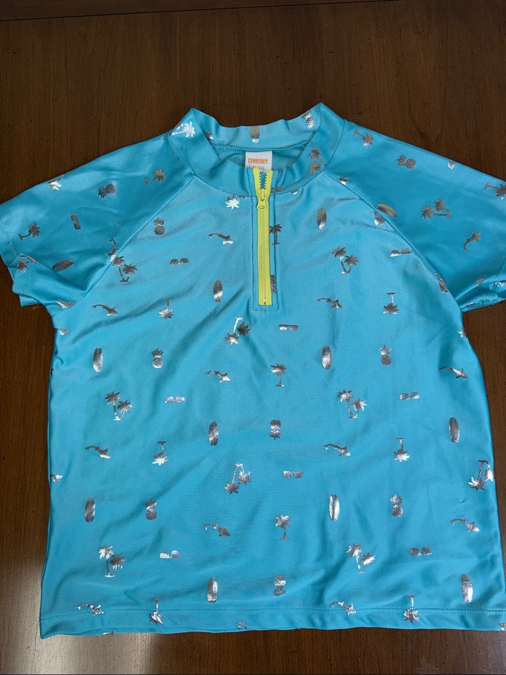 Gymboree Girls Rashguard Swim Top